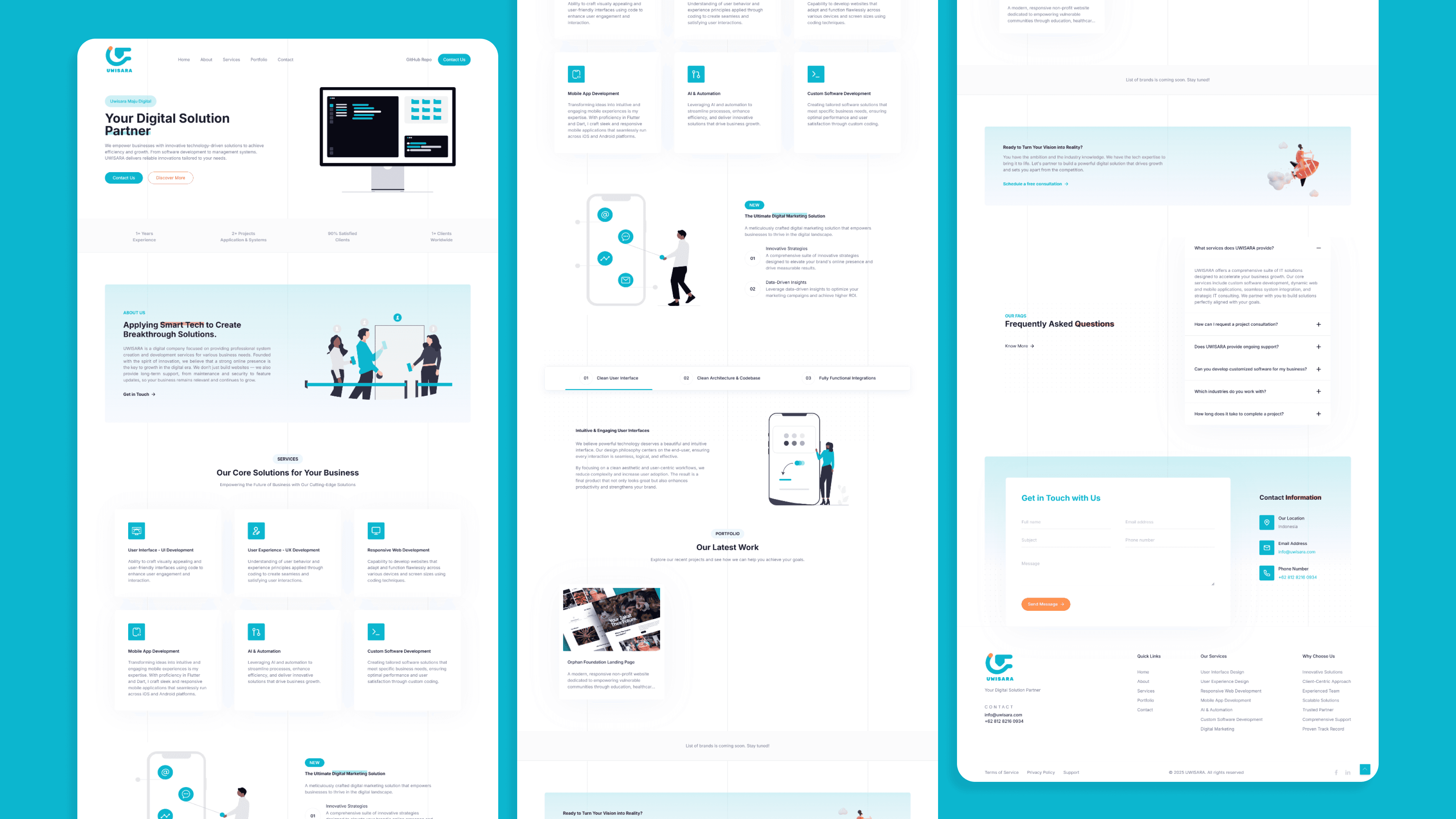 Uwisara - CMS Website